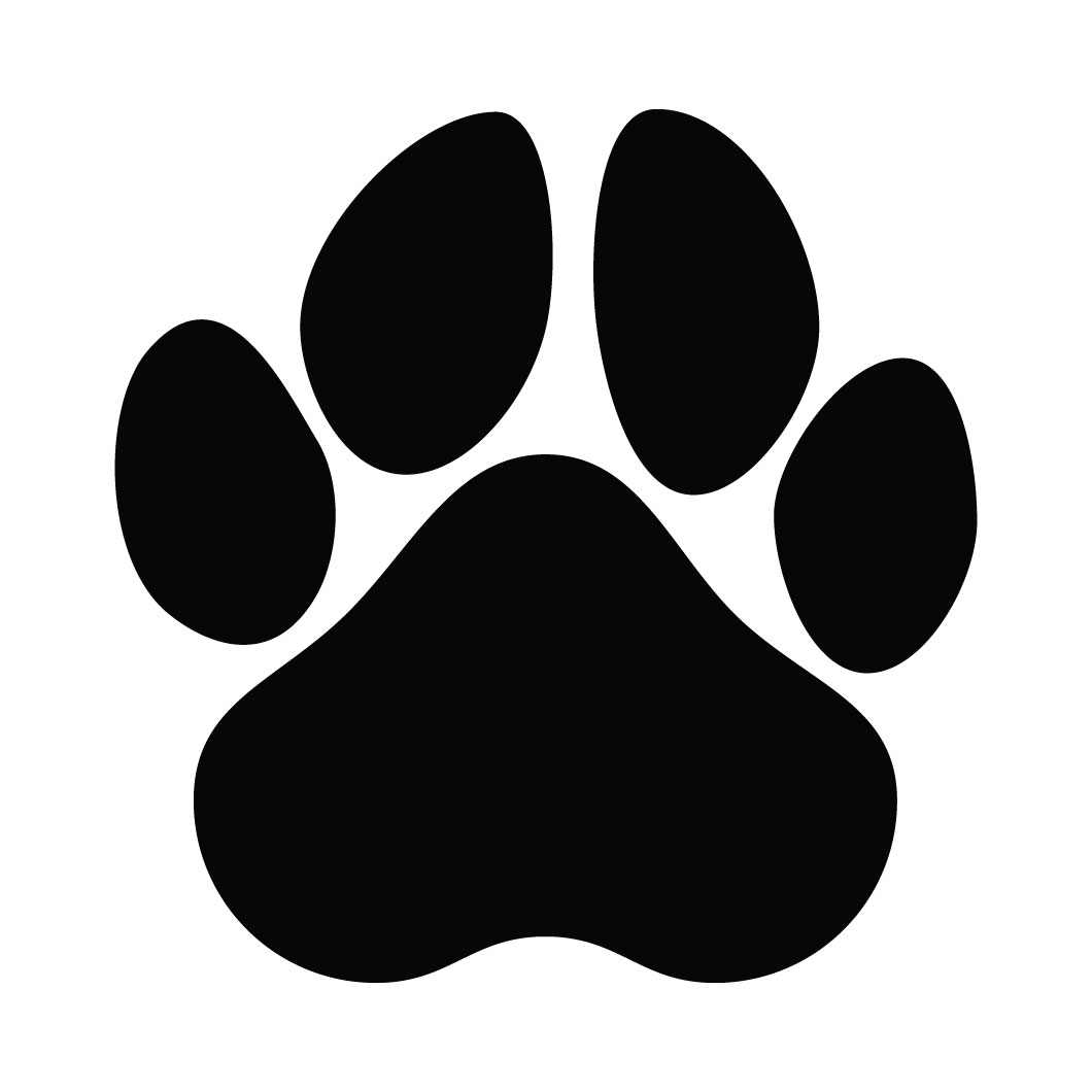 Dog Paw Print SVG: Detailed Digital Download for Creative Projects ...