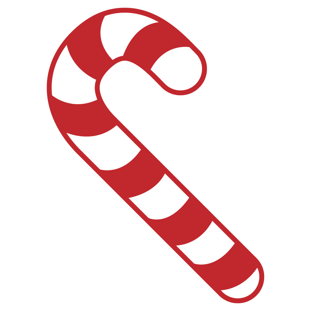 Candy Cane SVG Unique Vector art - JDQCreative